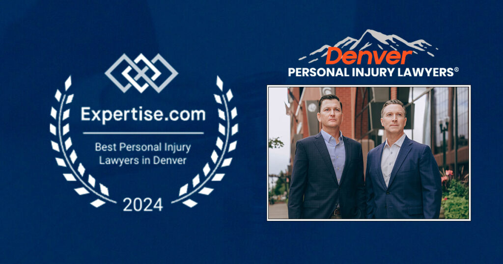 Denver Personal Injury Lawyers® Recognized as One of the Best Personal Injury Lawyers in Denver